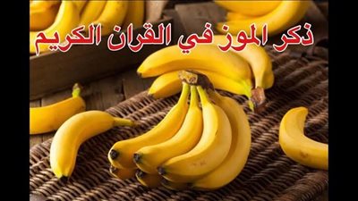 هل تعلم اسم الموز ذكر ف القران 
